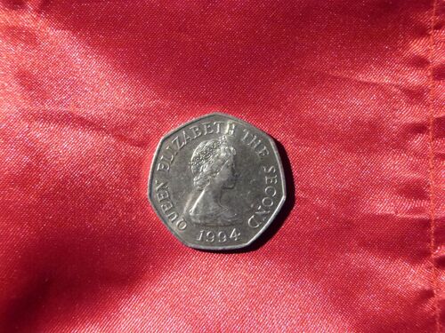 Pièce De Monnaie De Jersey 50 Pence (Nickel)