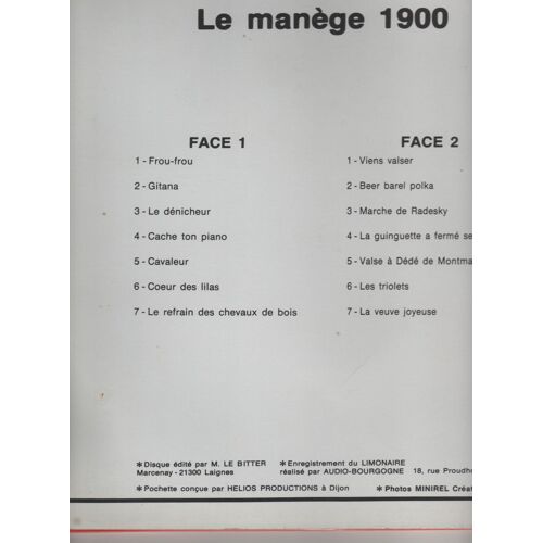 Les Refrains Des Chevaux De Bois
