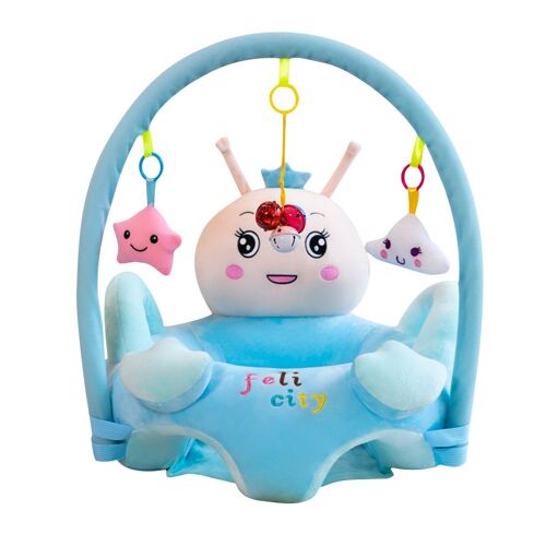 Housse De Siège De Soutien Pour Bébé, Ensemble De Canapés, En Peluche, Lavable, Avec Tige, Jouets, Pas De Remplissage