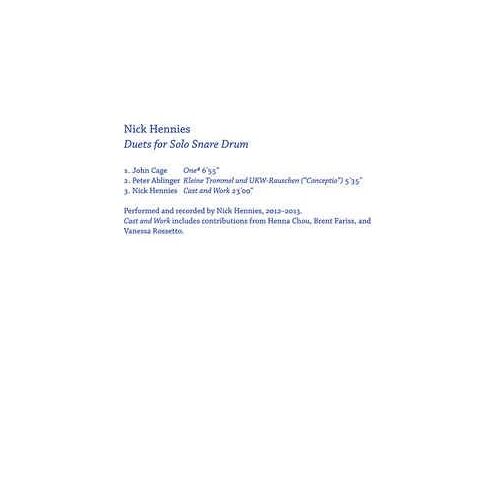 Duets For Solo Snare Drum