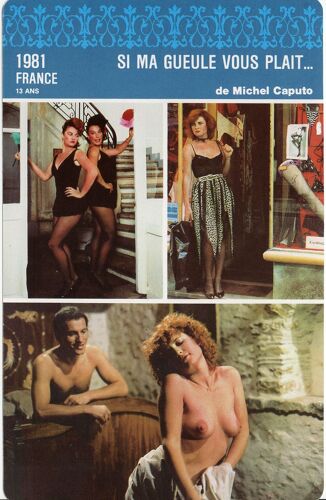 Fiche Monsieur Cinema Si Ma Gueule Vous Plait...