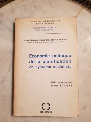 Economie Politique De La Planification En Système Socialiste