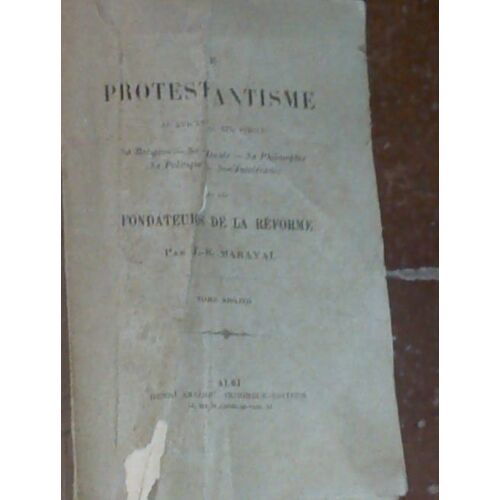 Le Protestantisme Au Xvie Et Au Xixe Siècle - Sa Religion, Sa Morale, Sa Philosophie, Sa Politique, Son Intolérance, Et Les Fondateurs De La Réforme - Tome Second : Biographie De Luther