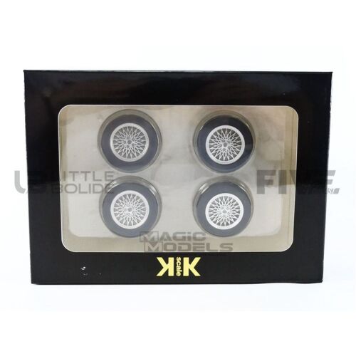 Kk Scale Models 1/18 - Kkdcacc026 - Wheels Tyre / Wheel Set - Porsche 924 Turbo