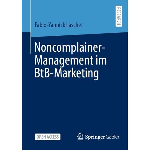Noncomplainer-Management Im Btb-Marketing