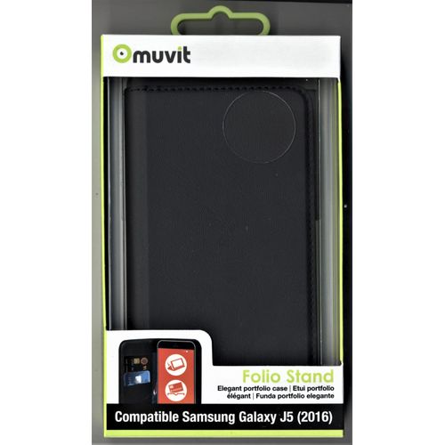 Etui Muvit Folio Stand / Compatible Samsung Galaxy J5 (2016)