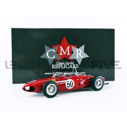Cmr 1/18 Cmr188 Ferrari 156 F1 Sharknose - Winner France Gp 1961 (G. Baghetti ) Diecast Modelcar-Cmr