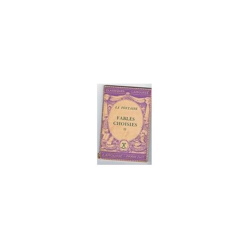 Fables Choisies, Volume 2