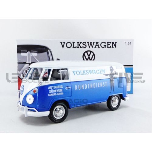 Motormax 1/24 79573bl Volkswagen Combi T2 Pickup - Delivery Van "Kundendienst" Diecast Modelcar-Motormax