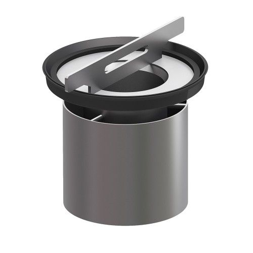 Garde d'eau Inox pour siphon de cours bas - 210 mm - Europoint ACO