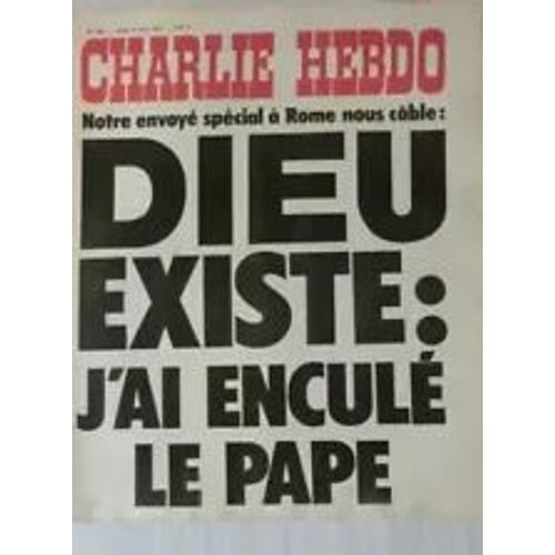 Revue Charlie Hebdo N°282 Du 8 Avril 1976