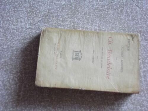 Oeuvres Choisies De Charles Baudelaire