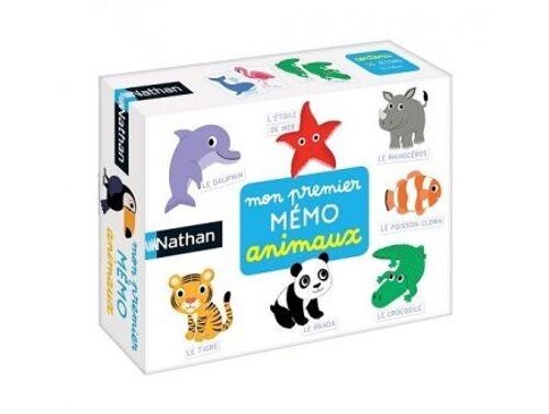 Jeu Memo Des Animaux Du Monde - 15 Paires - Memory Premier Age