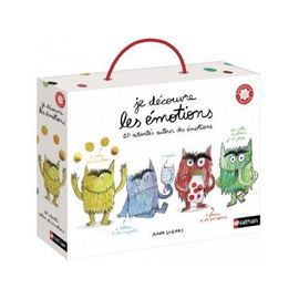 Coffret Emotions 10 activites Enfant 3-7 ans - Pour decouvrir, nommer, apprivoiser - Education positive - Set Jeu educatif et carte