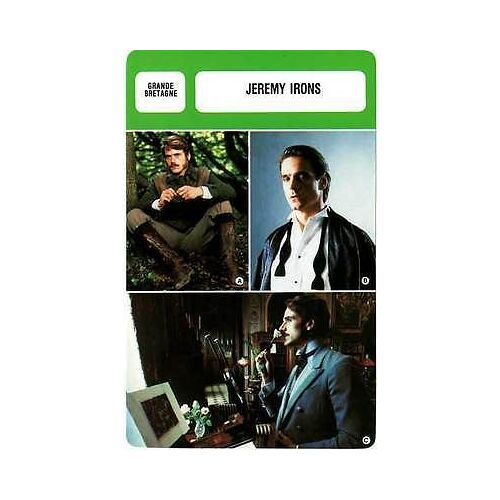 Fiche Monsieur Cinema Jeremy Irons