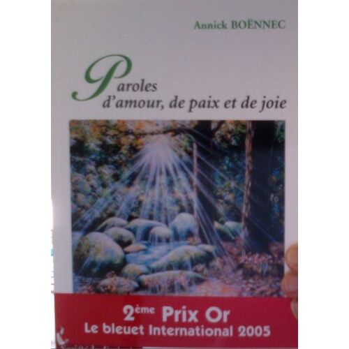 Paroles D'amour, De Paix Et De Joie