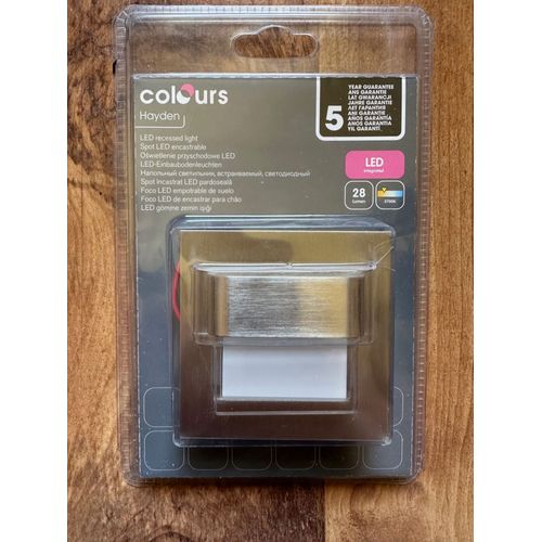 Spot Encastrable Colours Hayden Led Carré 2700k Blanc Chaud 0 8w