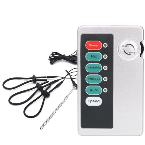 Masseur De Masturbation Masculine, Anneau De Pénis De Prise De Pénis De Choc Électrique, Anneau De Pénis De Tige De Stimulation Urétrale, Jouets Sexuels De Dispositif D'insertion De Pénis Sm