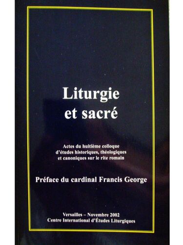 Liturgie Et Sacré