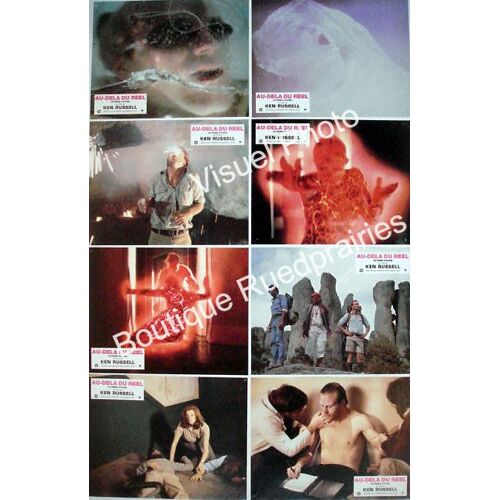 Au-Delà Du Réel - Altered States : Jeu De 11 Photos D'exploitation Cinématographique - Format 21x27 Cm - De Ken Russell Avec Drew Barrymore, William Hurt, Bob Balaban, Blair Brown - 1980