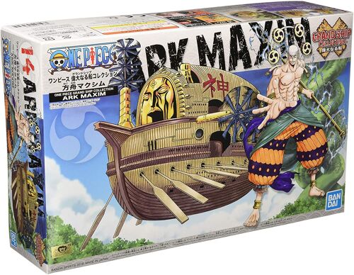 One Piece The Great Ship Collection Ark Maxim Color-Coded Plastic Model [Import Japonais]