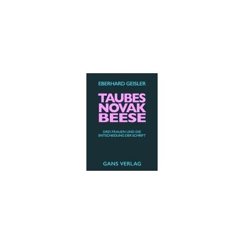 Taubes, Novak, Beese