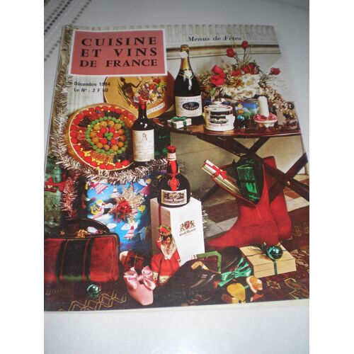 Cuisine Et Vins De France 1964