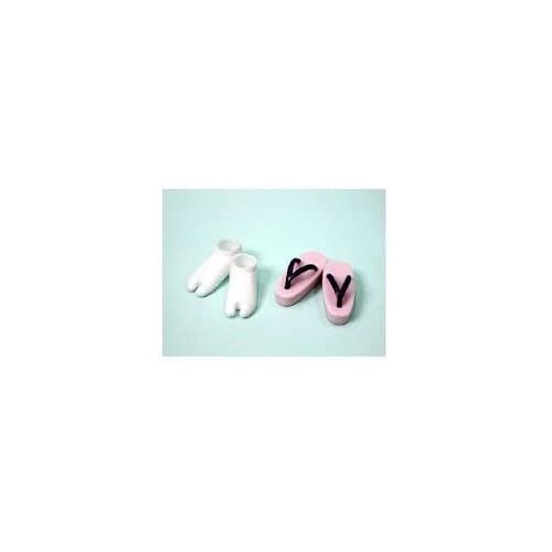 Obitsu Body 1/6 Size Zori Sandals & Tabi Shoes Set Purple [Import Japonais]