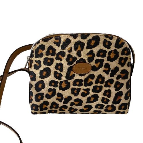 Sac bandoulière Léopard Made In France