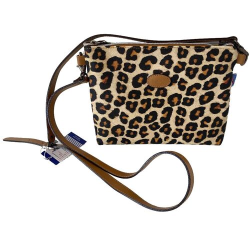 Sac bandoulière Léopard Made In France