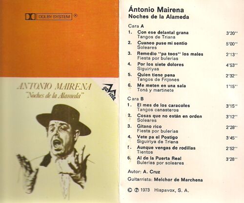 Noches De La Alameda - Antonio Mairena