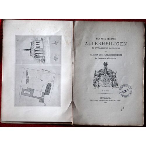 Das Alte Bethaus Allerheiligen Zu Strassburg Im Elsass