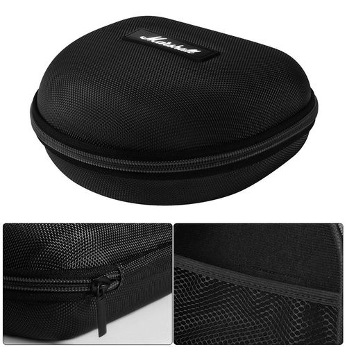 Étui Housse pour Marshall Major IV/III/II, Mid, Monitor Headphones Casque, Coque Rigide Sac de Transport pour Les Écouteurs Pliables