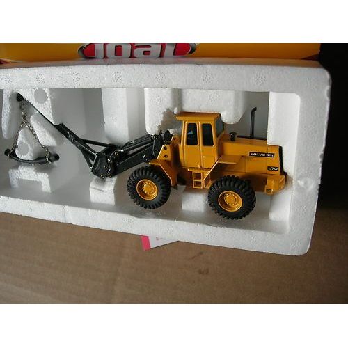 1/50 Engin Tp Chargeuse Avec Fleche De Grue Volvo Bm L- 70 C Joal 165-Joal
