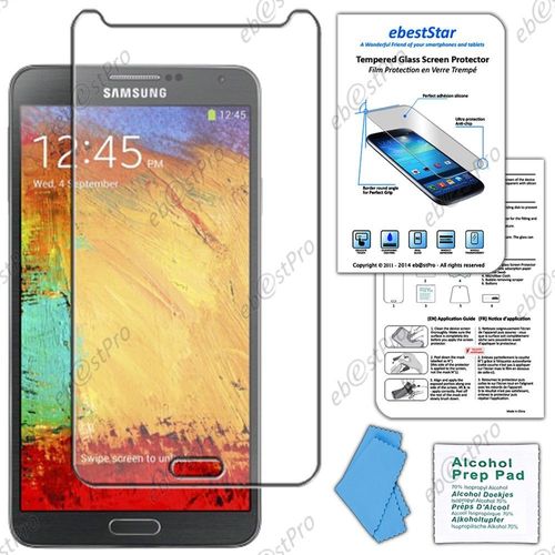 Ebeststar ® Film Protection En Verre Trempé (Tempered Glass), Vitre Protecteur Anti Casse, Anti-Rayure, Anti Choc Pour Samsung Galaxy Note 3 Gt-N9000 / N9002 / N9005