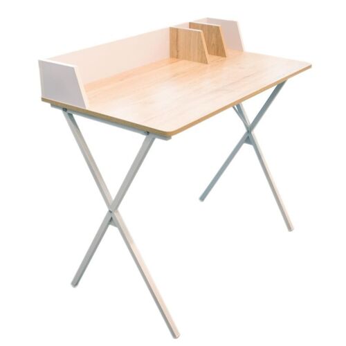 Bureau Design "Brice" 90cm Blanc