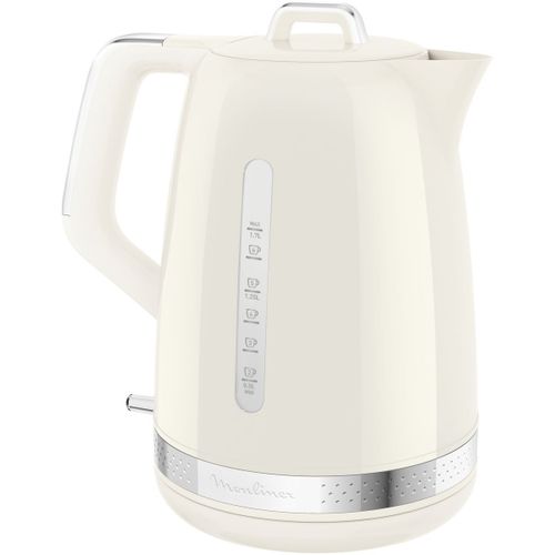 Moulinex Soleil BY320A10 - Bouilloire - 1.7 litres - 2400 Watt - ivoire