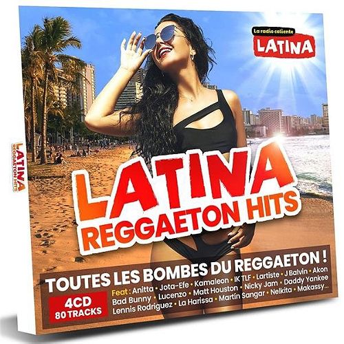 Latina Reggaeton Hits 2021 - Édition 4 Cd Digistar - Cd + Box