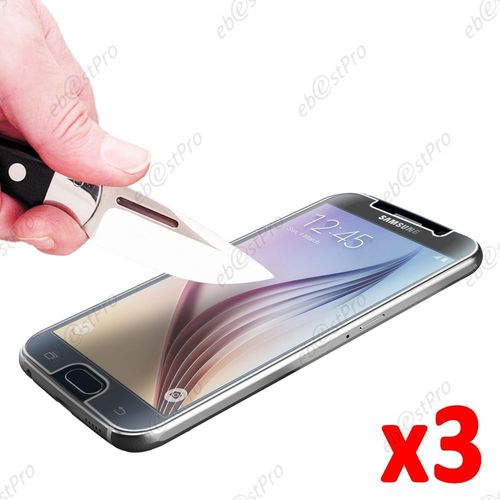 Ebeststar ® Lot X3 Verre Trempé Protecteur Anti Casse, Anti-Rayure, Anti Choc Vitre Protection Pour Samsung Galaxy S6 Sm-G920f, G920