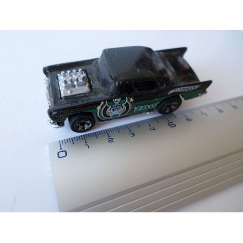 Dragster Chevy Modele Noir / Vert Robo Zoo-Mattel