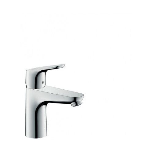 Hansgrohe Mitigeur de Lavabo de Salle de Bain Focus 100 CH3 avec Tirette de Vidage EcoSmart et CoolStart Chrome 31621000