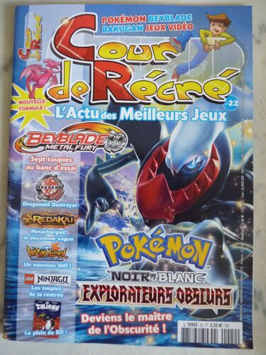 Cours De Récré N°22 , Pokémon, Beyblade...