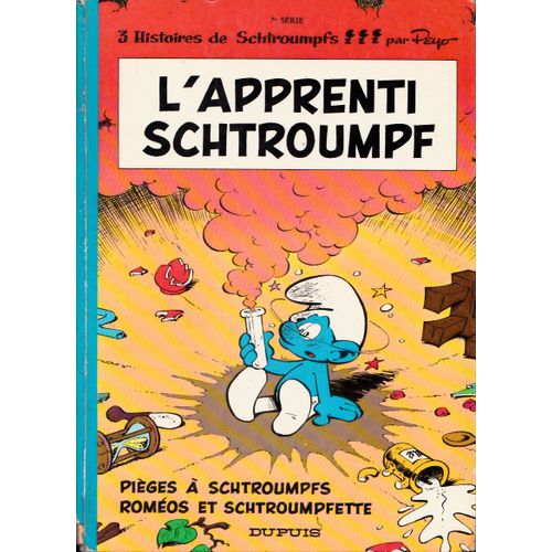 3 Histoires De Schtroumpfs 7 Ème Serie : L Apprenti Schtroumpf - Pieges A Schtroumpfs - Romeos Et Schtroumpfette