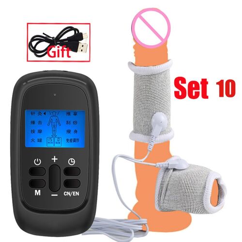 Taser-Anneau De Pénis À Choc Électrique Pour Homme, Jouet Sexuel Médical Conducteur, Chasteté, Ohio Eur D'électro-Épaisseur, Bdsm, Gay