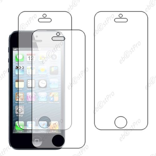 Ebeststar ® Lot X3 Film Protection D'écran Anti Rayures Protecteur Transparent Pour Apple Iphone 5s, 5