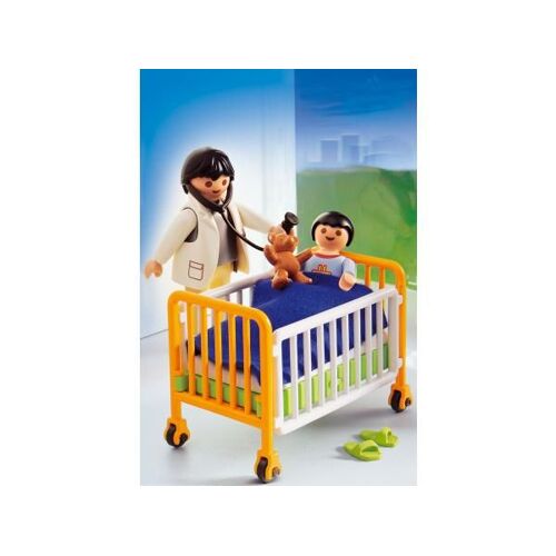 Playmobil City Life 4406 - Médecin / Enfant / Lit D'hôpital