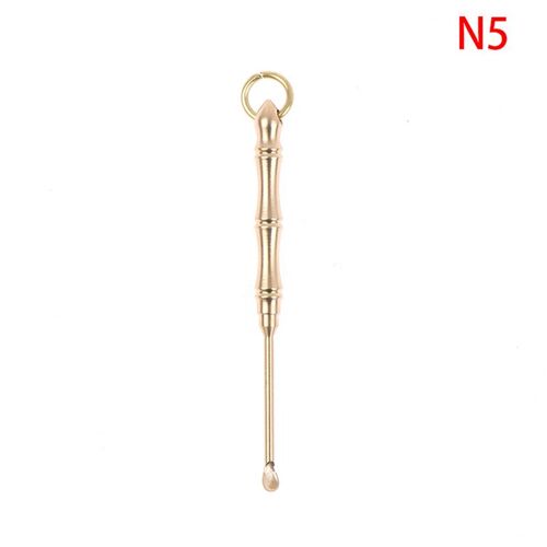 Cure-Oreille En Acier Inoxydable, Type Spirale, Dissolvant De Cire, Curette, Antidérapant, Cuillère, Nettoyeur D'oreilles, Outils Pour Adultes, 3 Pièces/Ensemble 