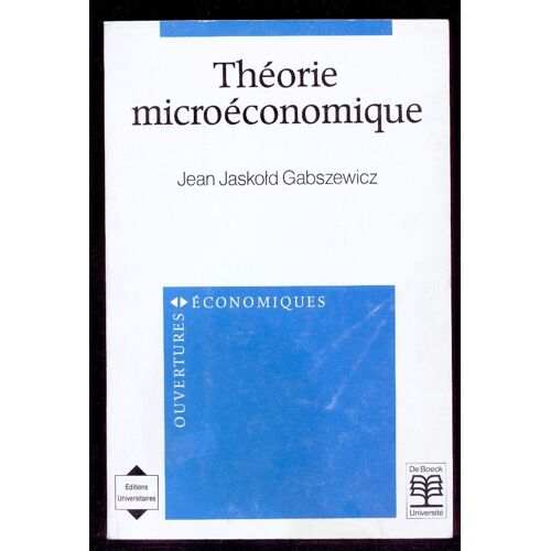 Théorie Microéconomique