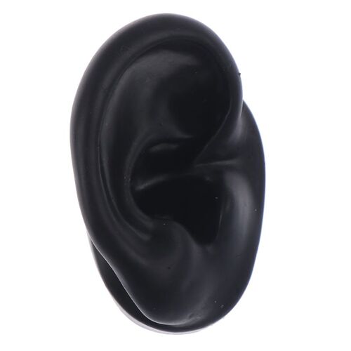 Modèle D'oreille En Silicone Pour La Pratique Du Piercing, Outil D'affichage De Goujon D'oreille, Bijoux De Corps, 1pc 