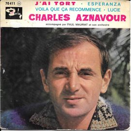 J'ai Tort / Esperanza / Voilà Que Ça Recommence / Lucie [Vinyle 45 Tours 7" Ep]